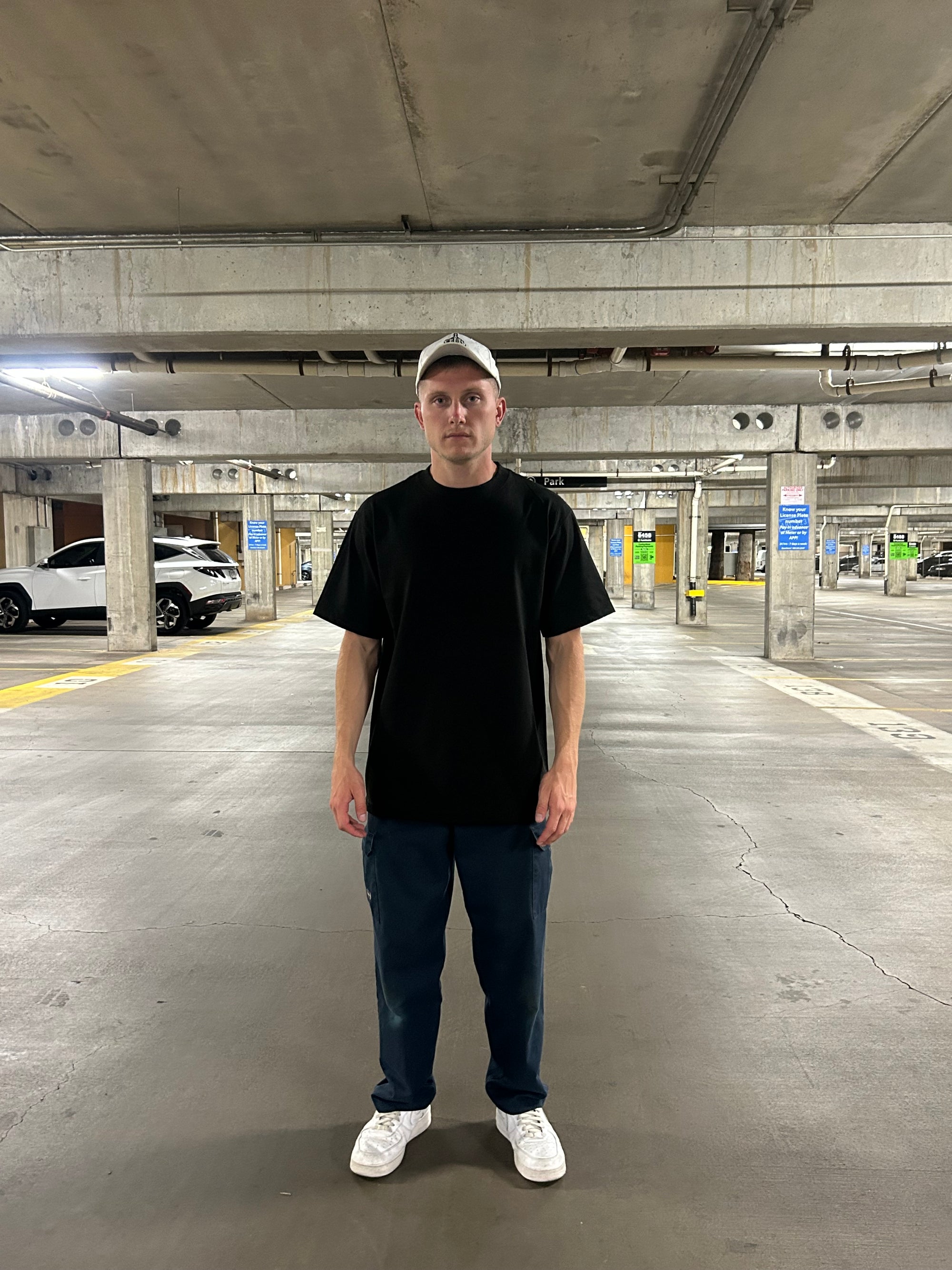 Midnight Weight – Heavyweight Oversized Black T-Shirt by Shaka Wear | Creator Rack Blanks