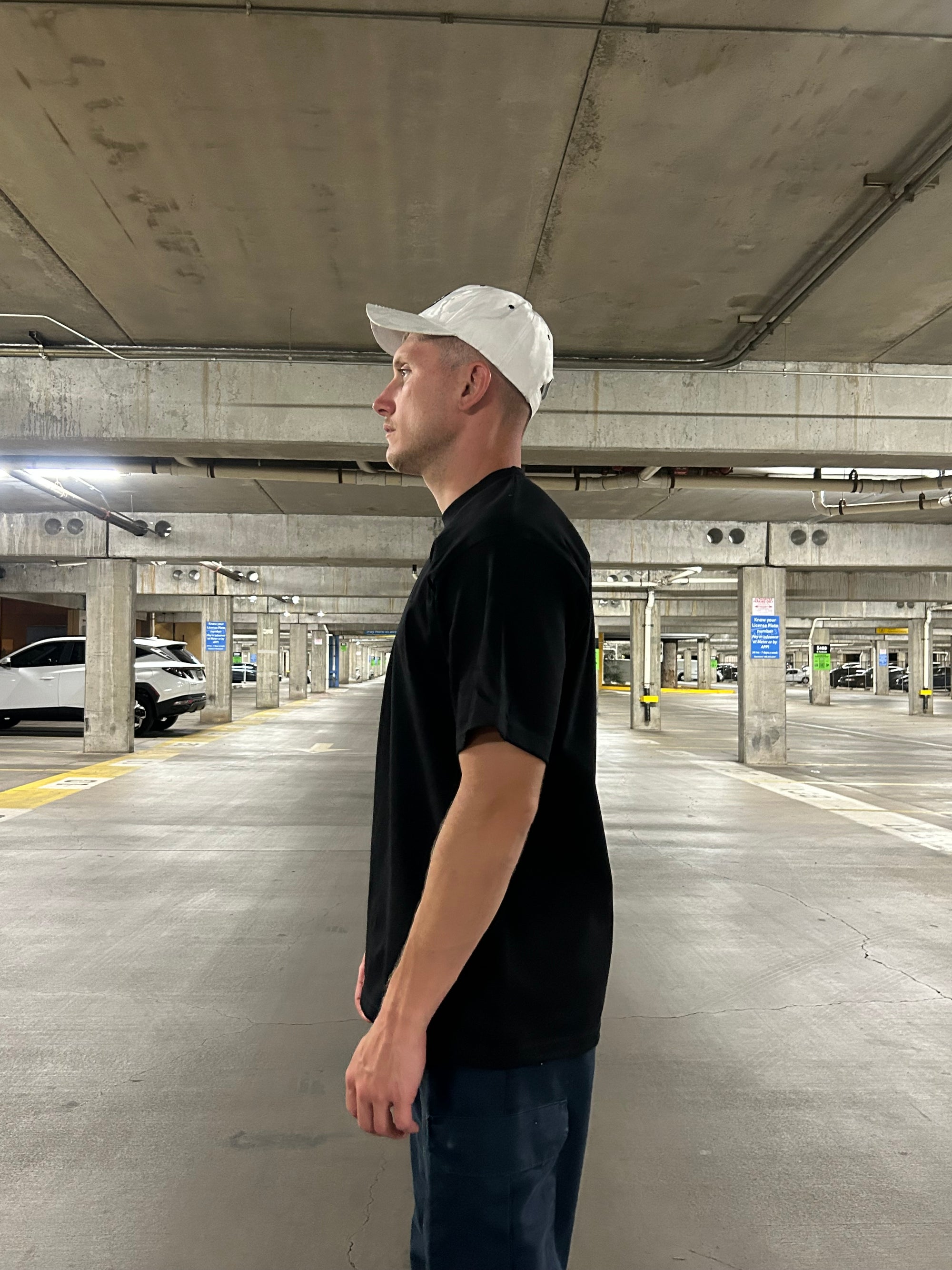 Shadow Weight – Heavyweight Black T-Shirt by Pro Club | Creator Rack Blanks