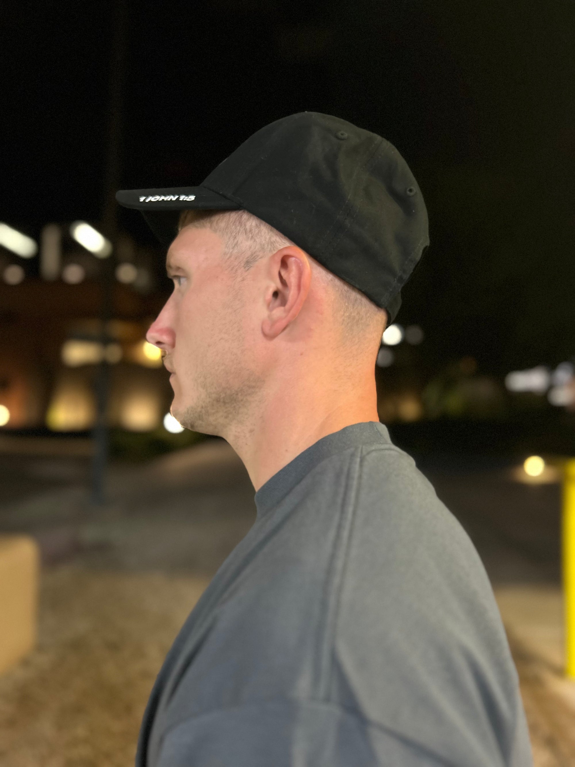 God Is My Light Hat – Embroidered (John 1:5)