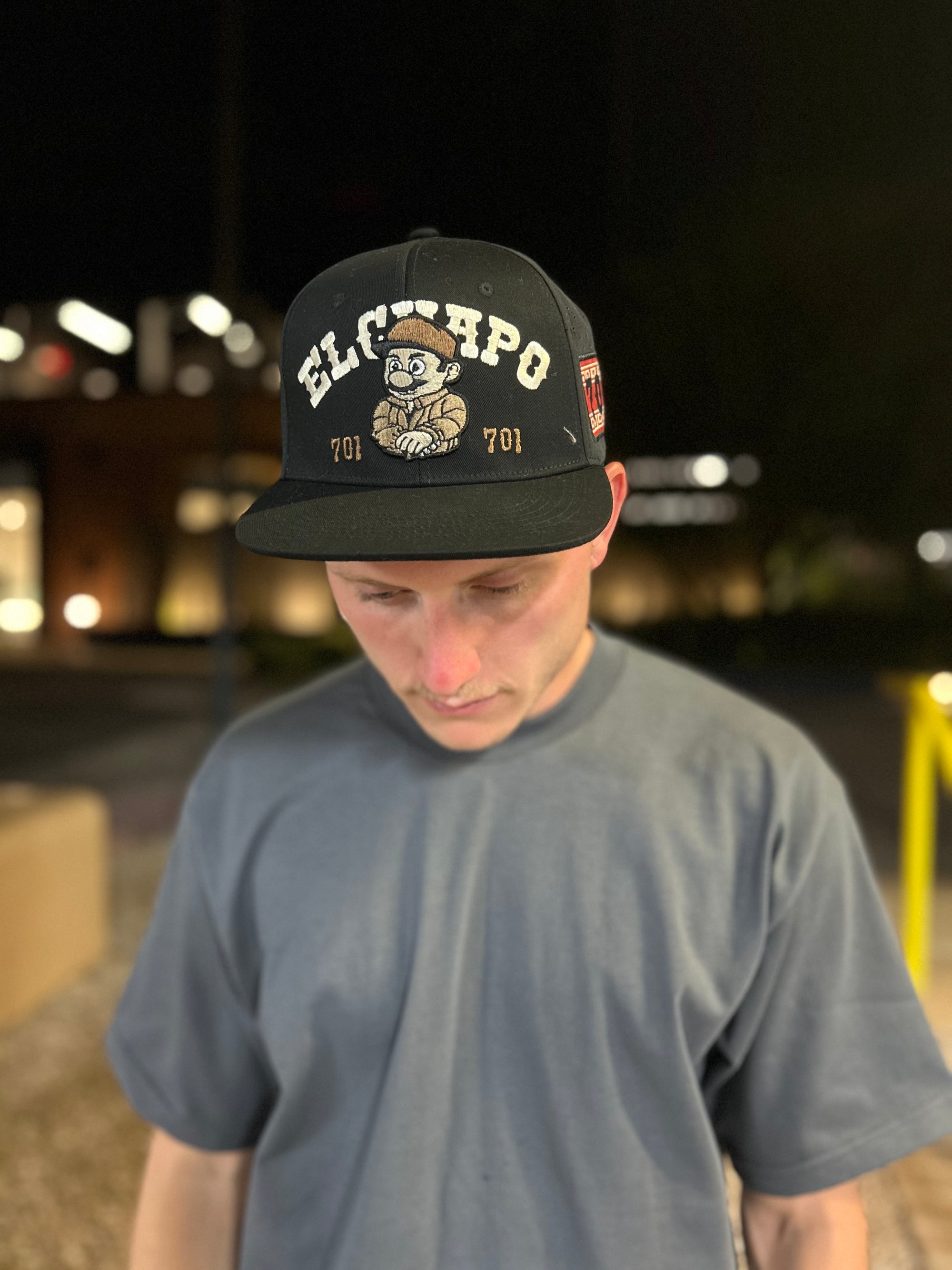 El Chapo 701 Mario Hat – Embroidered