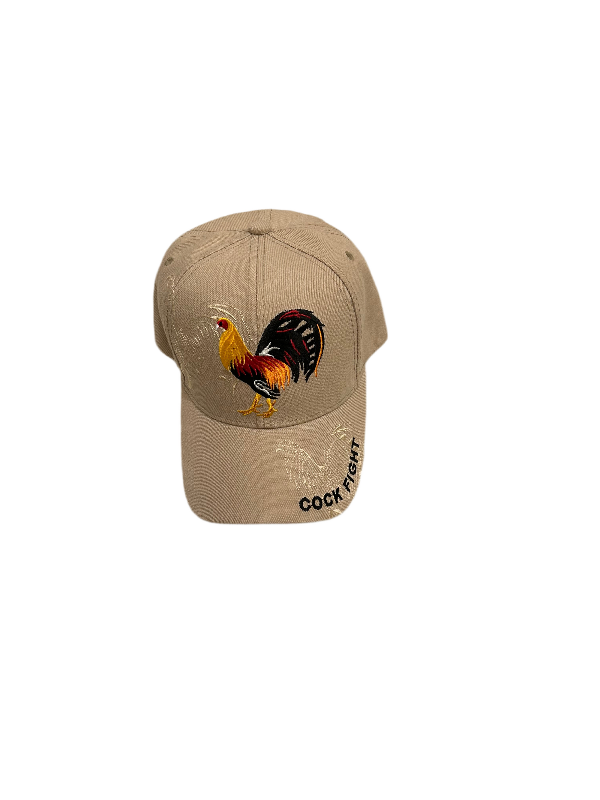 Rooster “Cock Fight” Hat – Embroidered