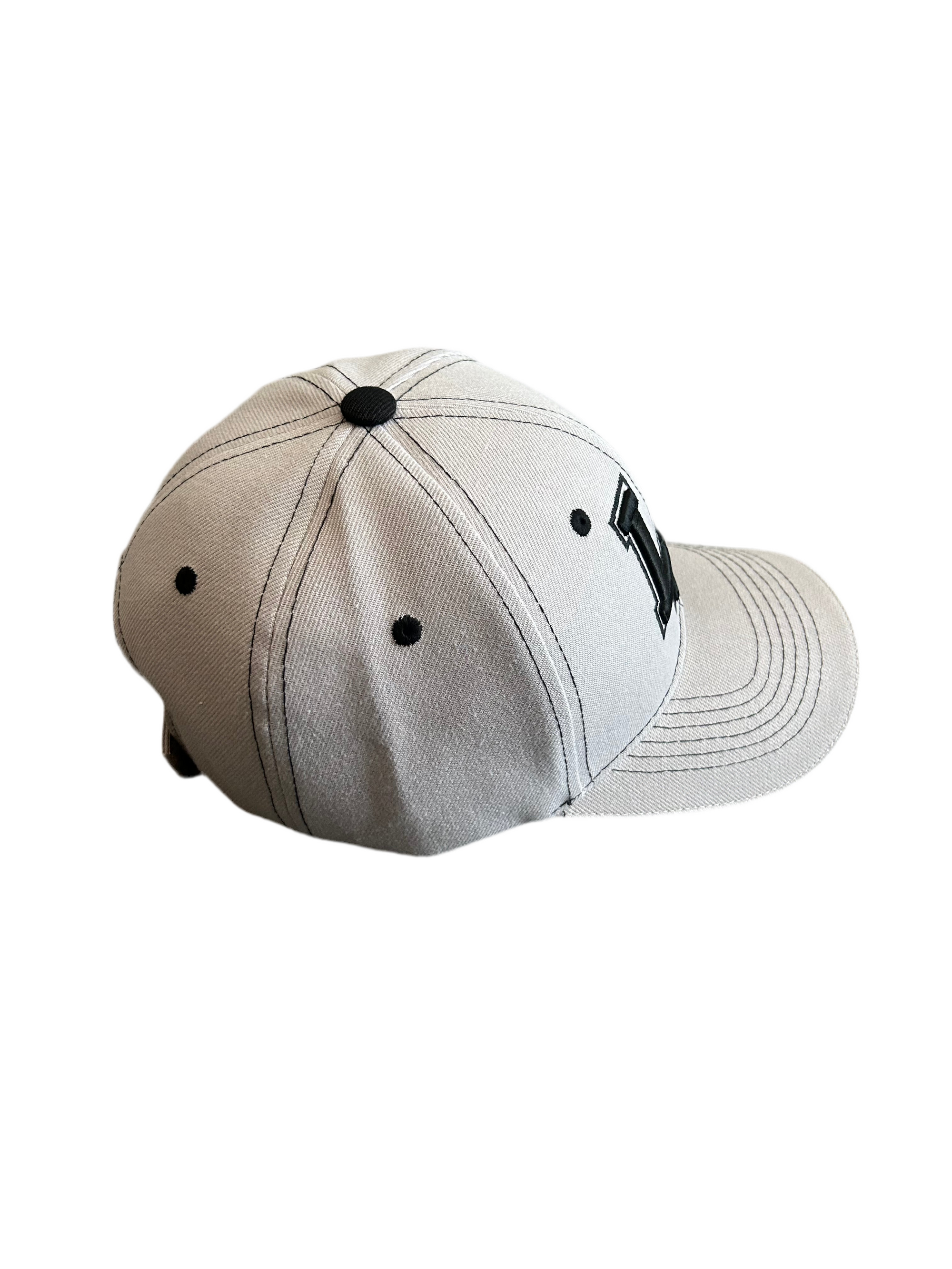 Black LA Embroidered Cap – Velcro Strap