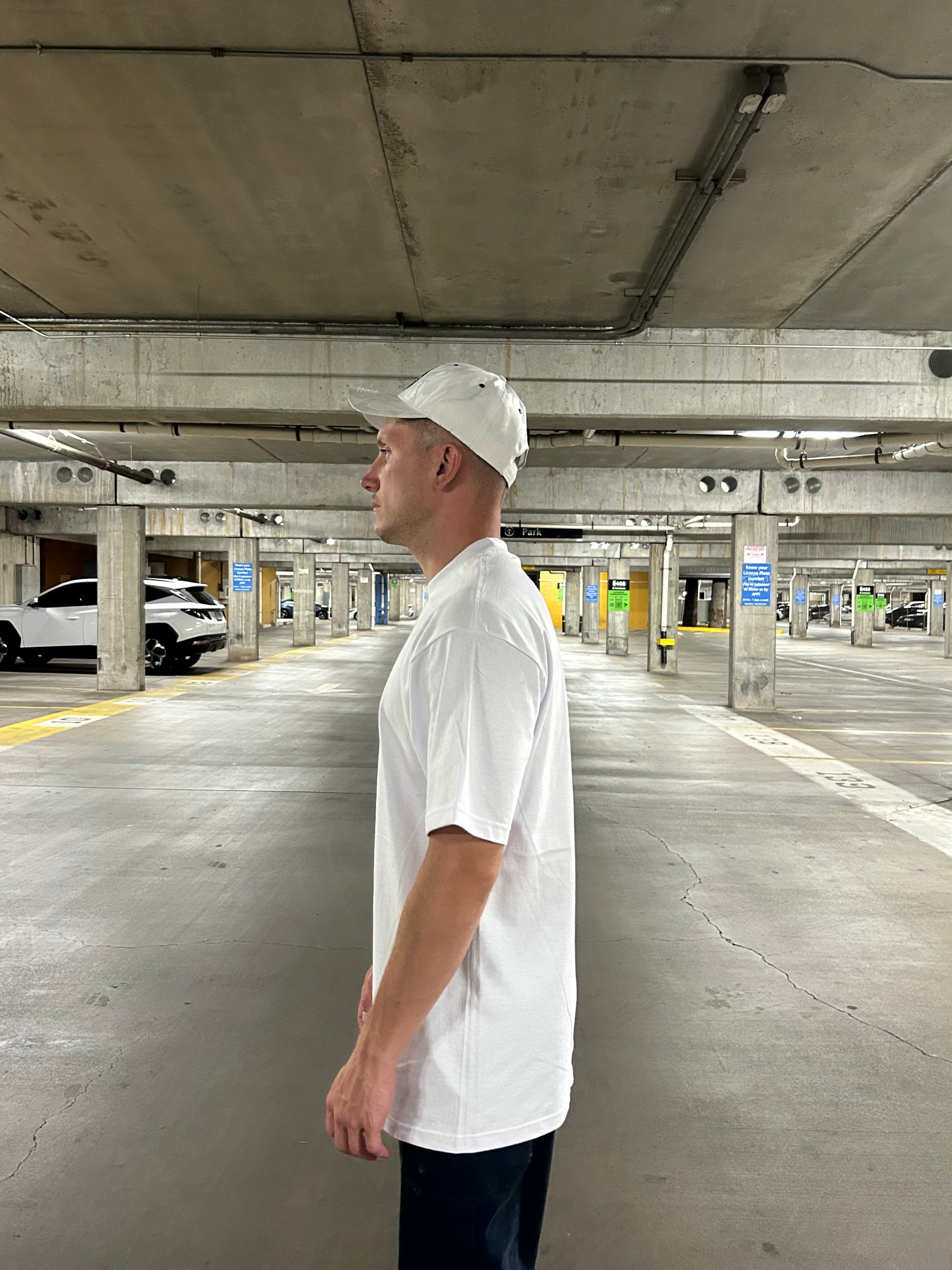 Polar Weight – Heavyweight Oversized White T-Shirt by Shaka Wear | Creator Rack Blanks