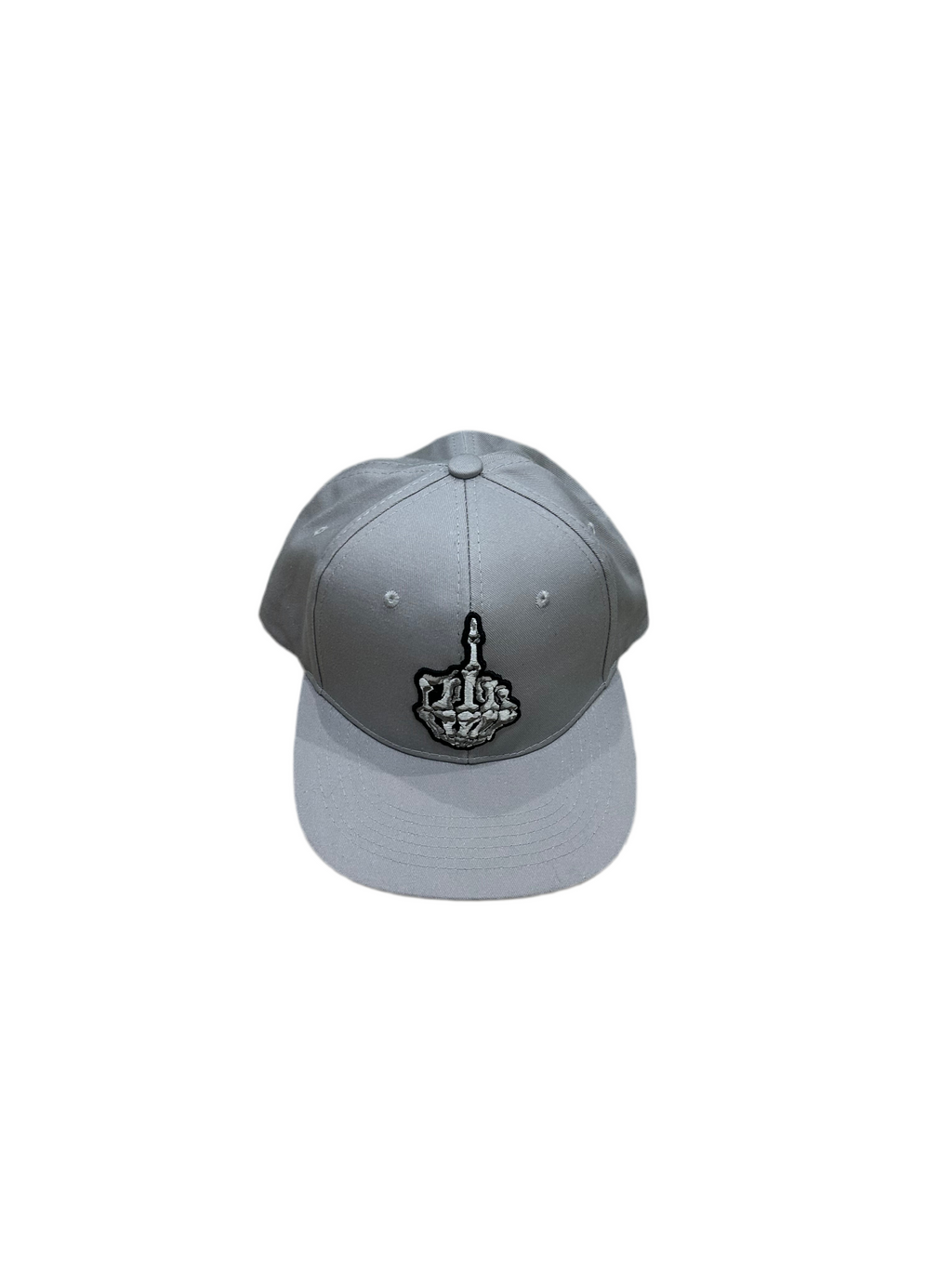 Skeleton Middle Finger Hat – Embroidered