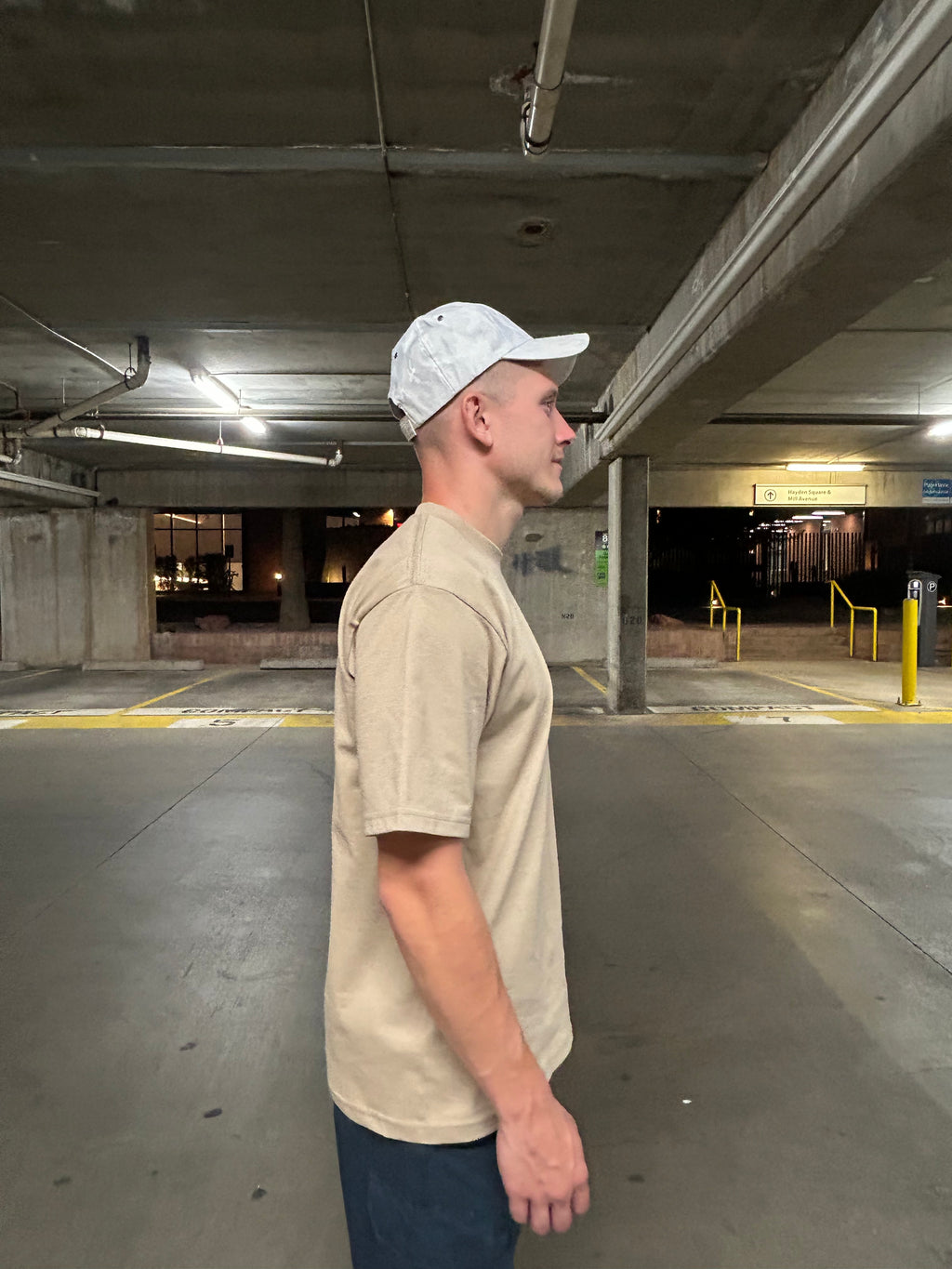 Sand Weight – Heavyweight Beige T-Shirt by Pro Club | Creator Rack Blanks