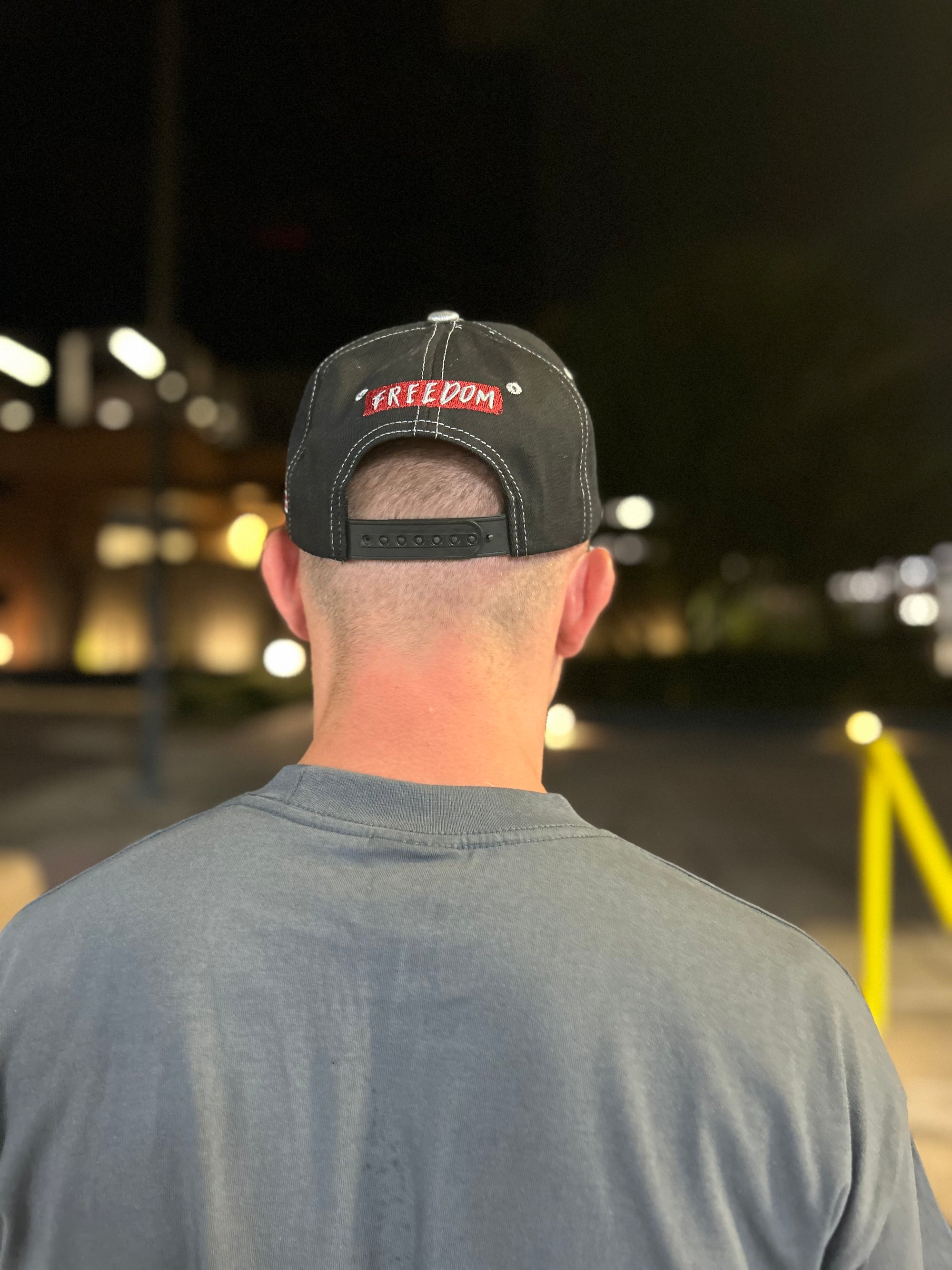Freedom Eagle American Flag Hat – Embroidered