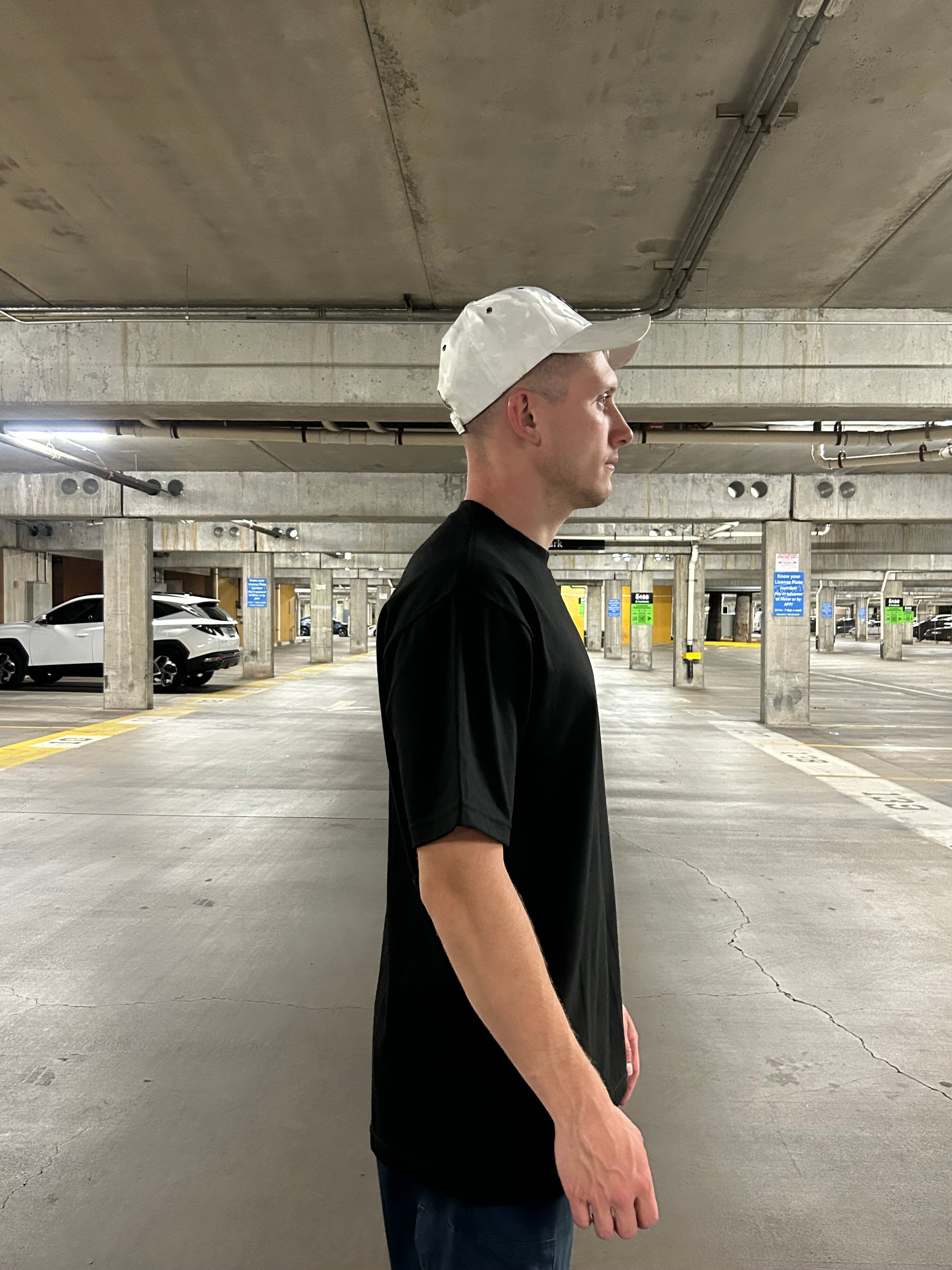 Midnight Weight – Heavyweight Oversized Black T-Shirt by Shaka Wear | Creator Rack Blanks